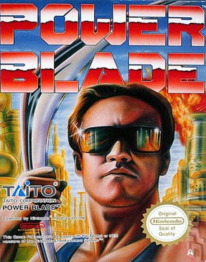 Power Blade NES  front cover