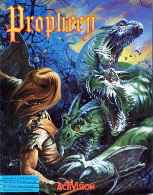 Prophecy: The Fall of Trinadon DOS front cover