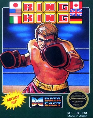 Ring King NES  front cover
