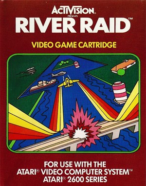 River Raid Atari-2600 front cover