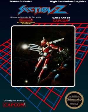 Section Z NES  front cover