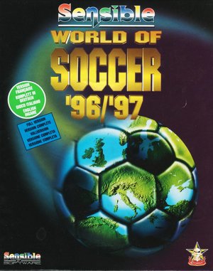 Sensible World of Soccer ’96/’97 DOS front cover