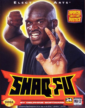 Shaq Fu Sega Genesis front cover