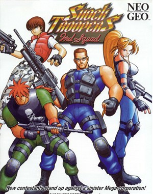 Shock Troopers: 2nd Squad Neo Geo front cover
