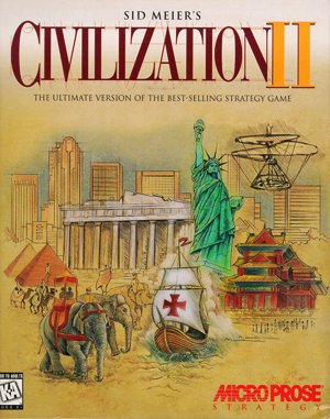 Sid Meier’s Civilization II DOS front cover