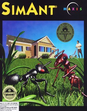 SimAnt – The Electronic Ant Colony DOS front cover