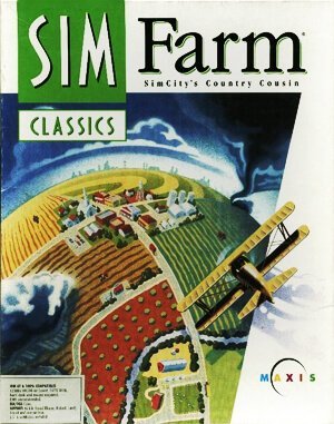 Sim Farm DOS front cover