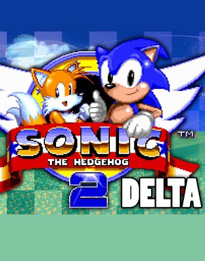 Sonic 2 Delta Sega Genesis front cover