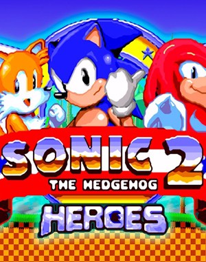Sonic 2 Heroes Sega Genesis front cover