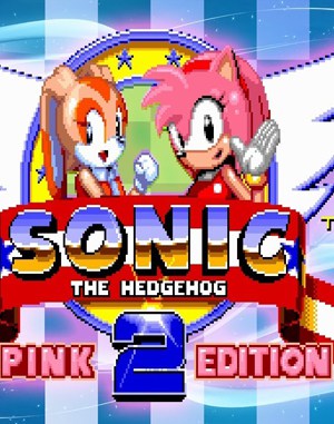 Sonic the Hedgehog 2: Pink Edition Sega Genesis front cover