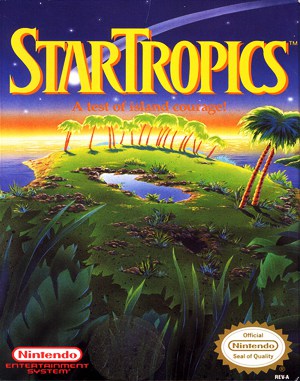 StarTropics NES  front cover