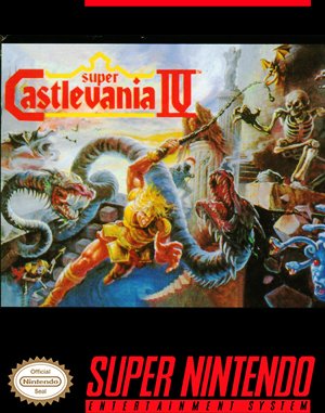 Super Castlevania IV SNES front cover