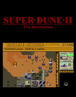 Super Dune II: Classic DOS front cover