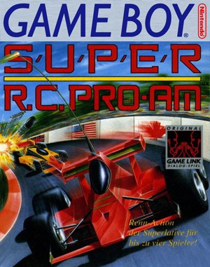 Super R.C. Pro-Am Game Boy front cover