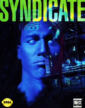 Syndicate Sega Genesis front cover