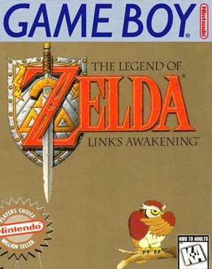 The Legend of Zelda Link’s Awakening Game Boy front cover