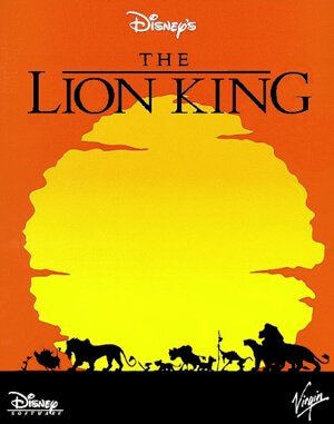 The Lion King DOS front cover
