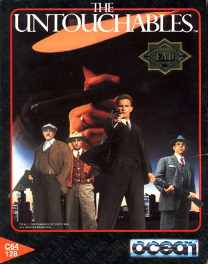 The Untouchables DOS front cover