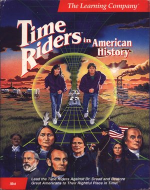 Time Riders in American History DOS front cover