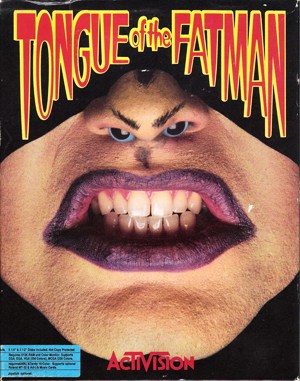 Tongue of the Fatman DOS front cover