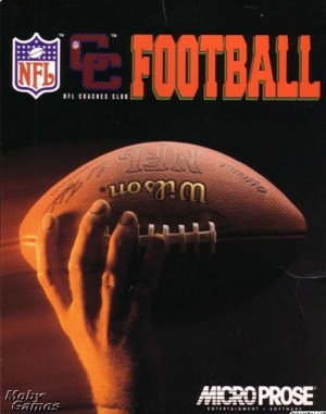 Ultimate NFL Coaches Club Football DOS front cover