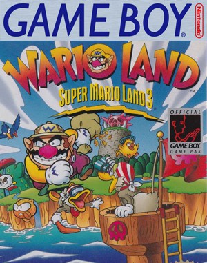Wario Land: Super Mario Land 3 Game Boy front cover