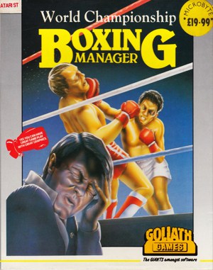 World Championship Boxing Manager DOS front cover