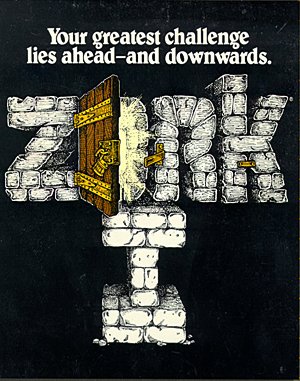 Zork I: The Great Underground Empire DOS front cover